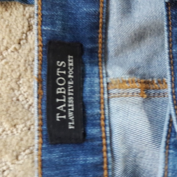 Talbots Flawless Slim Ankle Jeans - Still Has Tags - Picture 2 of 8